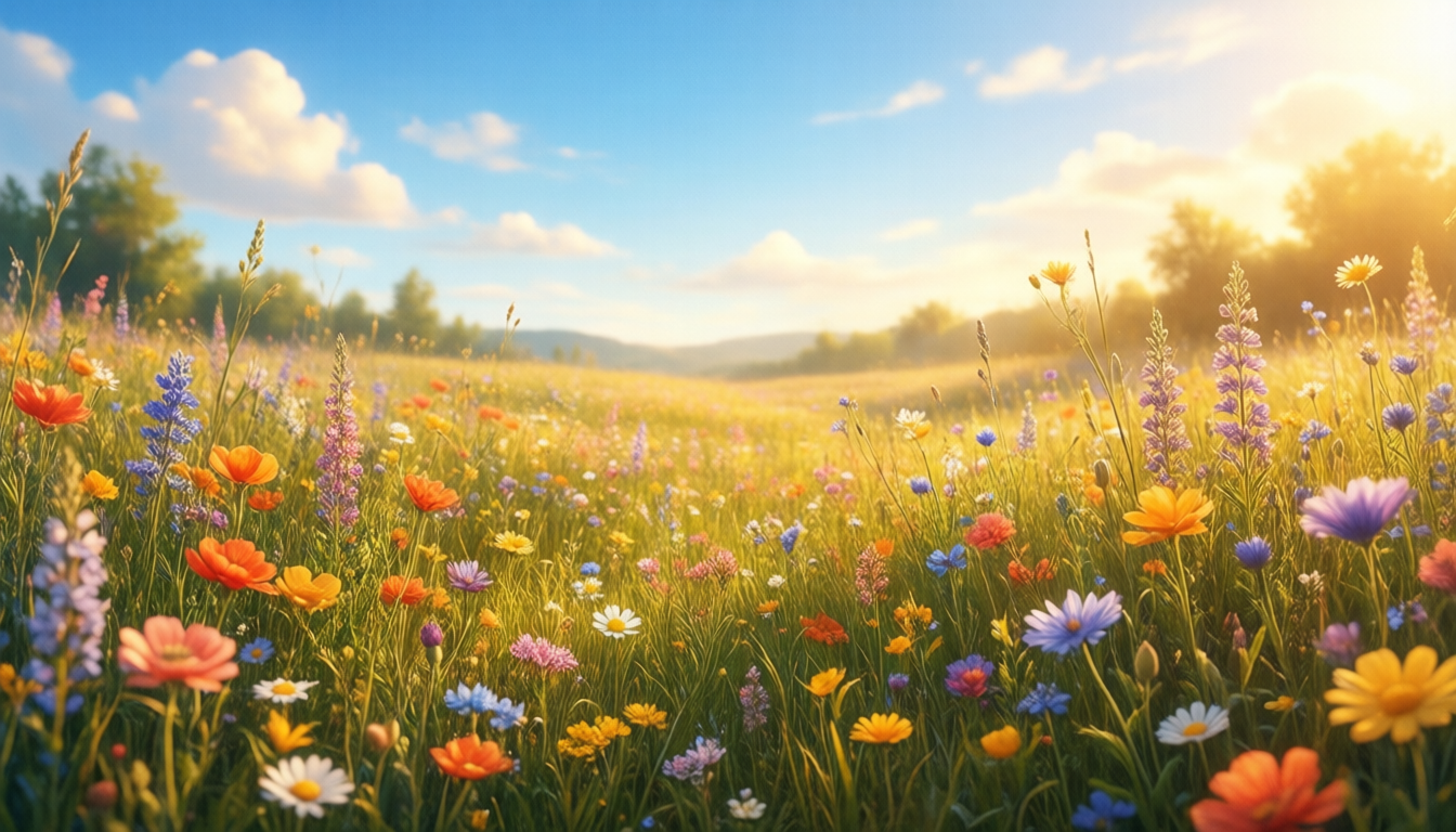 Picnic Sunbeam — TrueBloom dopamine_ukulele wallpaper