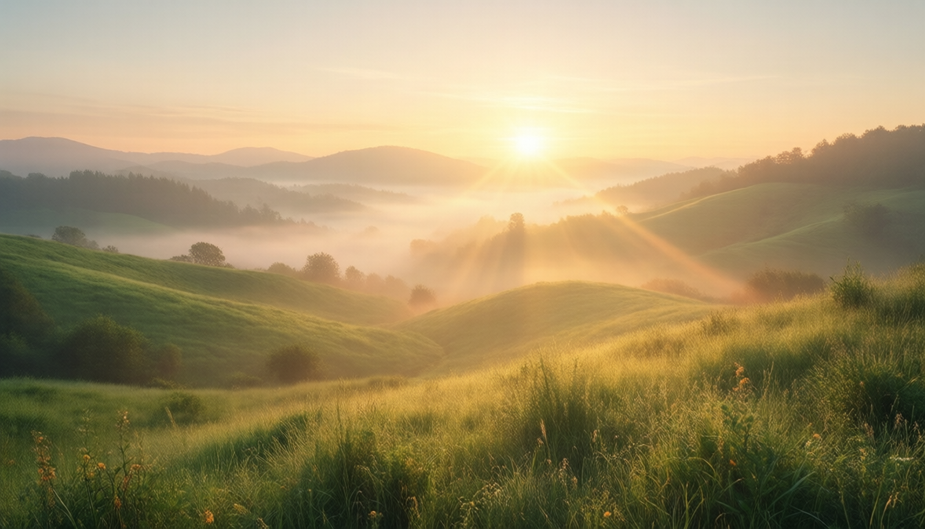 Sunlit Meadowlark — TrueBloom morning_bright wallpaper