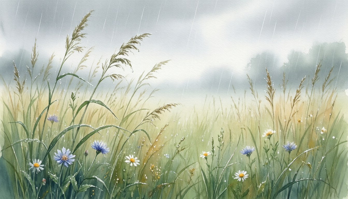 Wistful Rooftop — TrueBloom rainy_lofi wallpaper