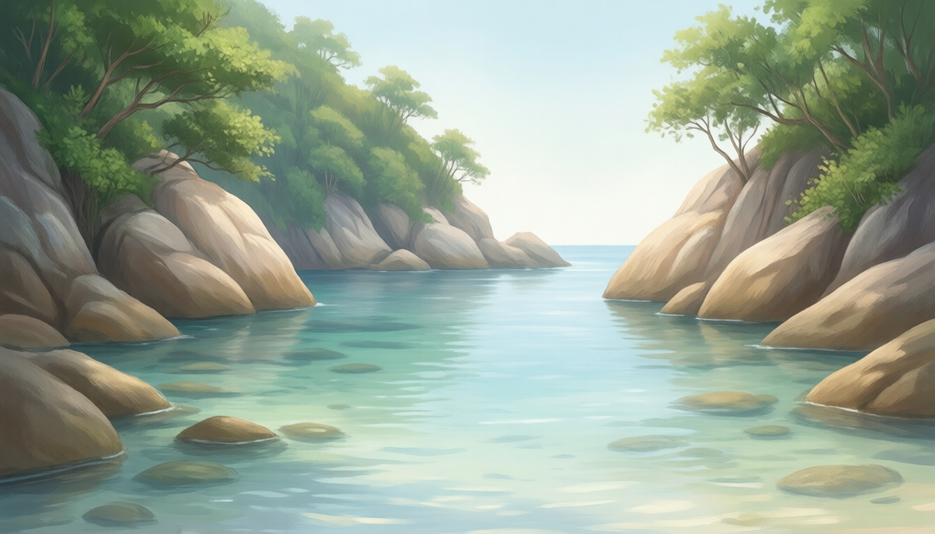 Hibiscus Lagoon — TrueBloom sunny_tropical wallpaper